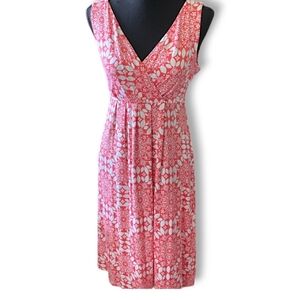 St. John's Bay Boho Medallion Sleeveless Swing Dress